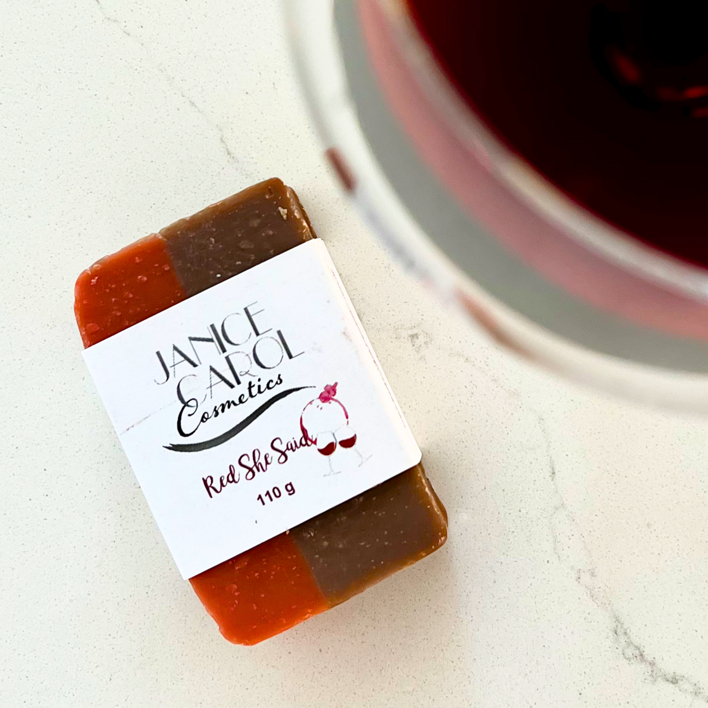 Red She Said -Rich Raspberry and Vanilla Cream Soap