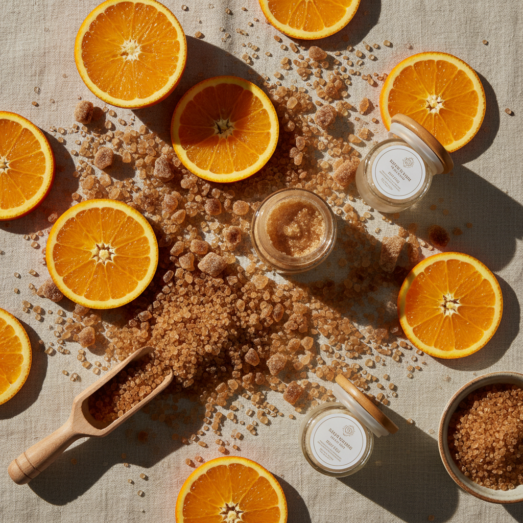 Sugar Bear: Delicious, Gentle Body and Face Scrub