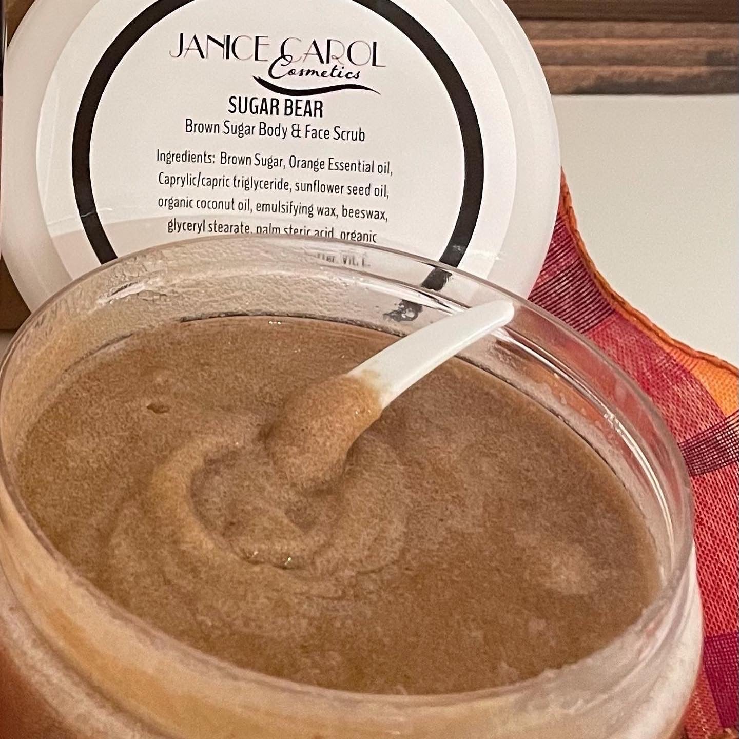 Sugar Bear: Delicious, Gentle Body and Face Scrub
