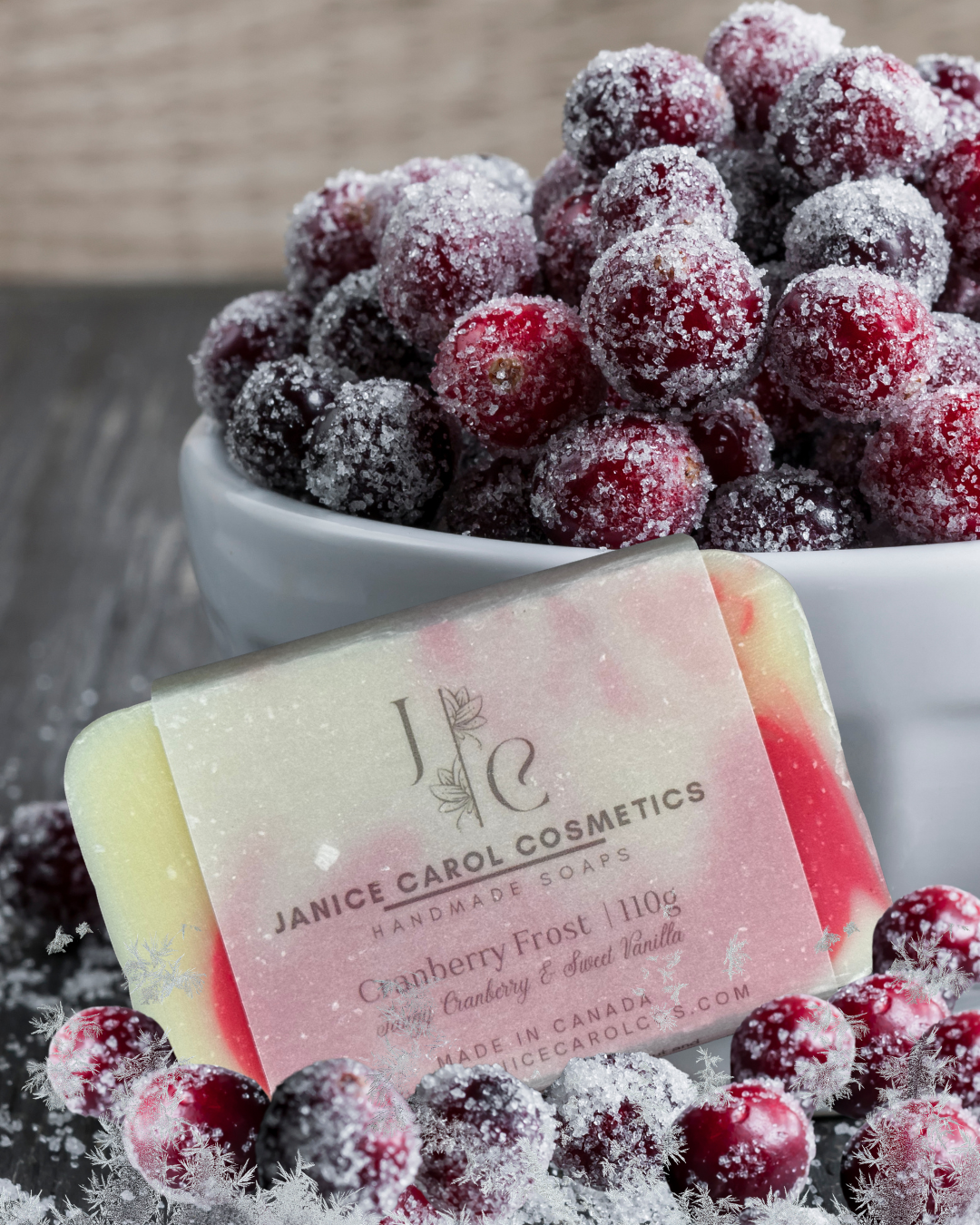 Cranberry Frost Natural Bar Soap