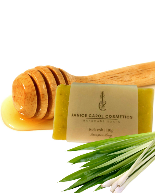 Refresh Natural Bar Soap - Honey Lemongrass