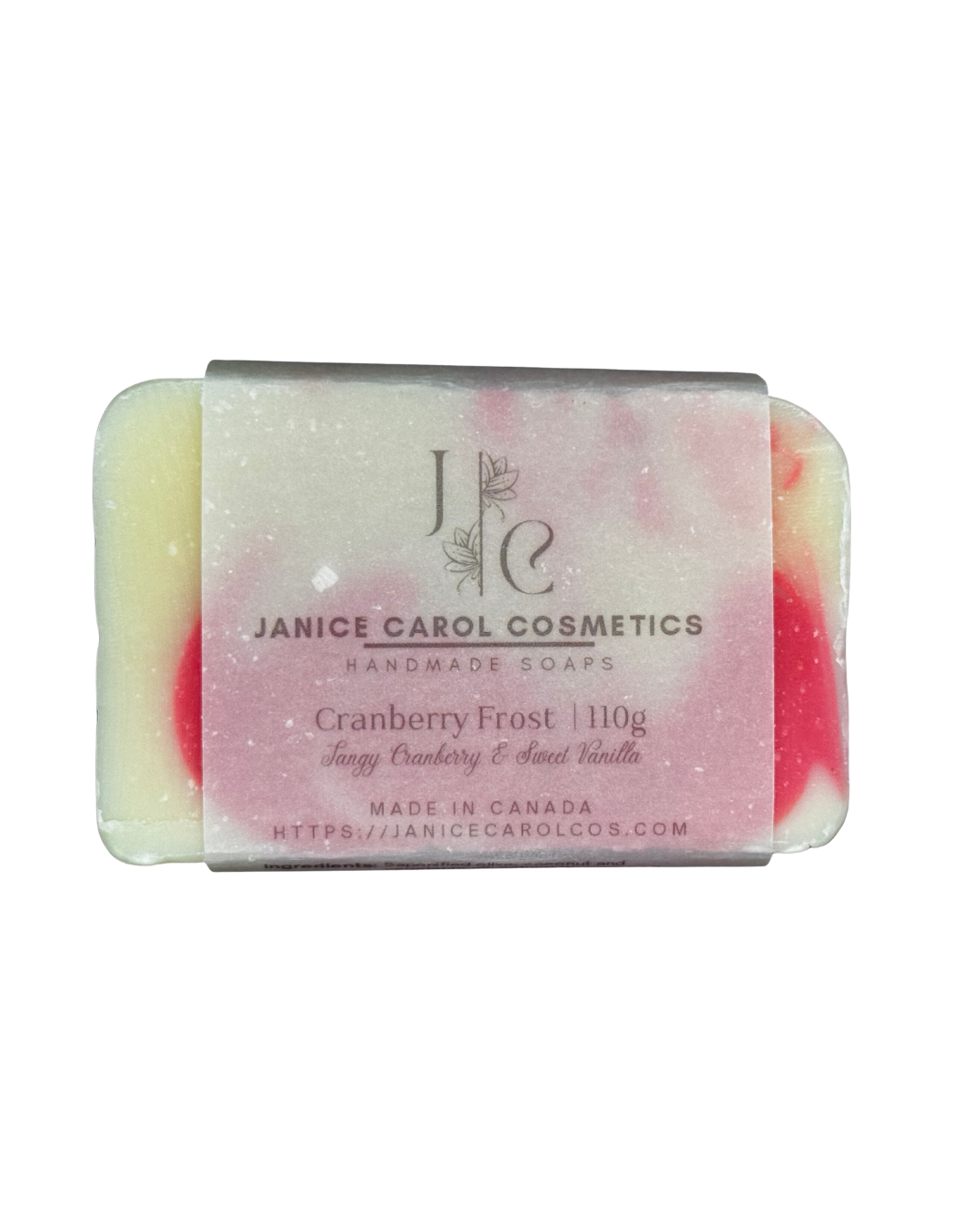 Cranberry Frost Natural Bar Soap