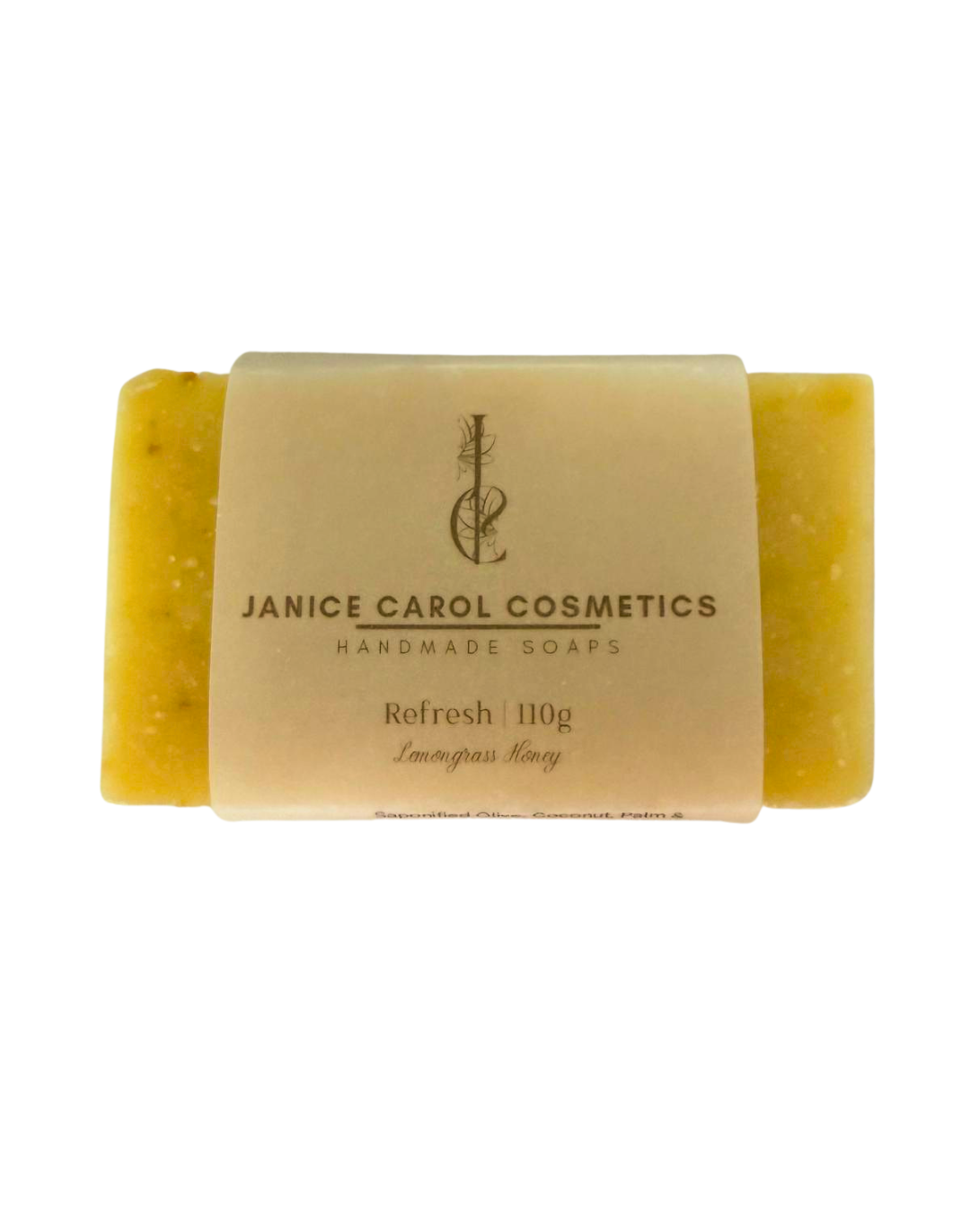 Refresh Natural Bar Soap - Honey Lemongrass