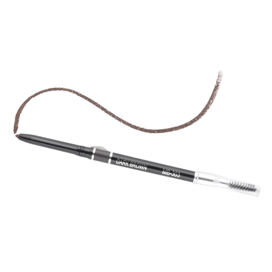Dark Brown Automatic Brow Pencil with Brush